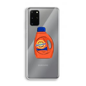 CaseCompany Ultra Sensitive: Samsung Galaxy S20 Plus Transparant Hoesje