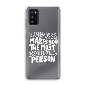 CaseCompany The prettiest: Samsung Galaxy A41 Transparant Hoesje