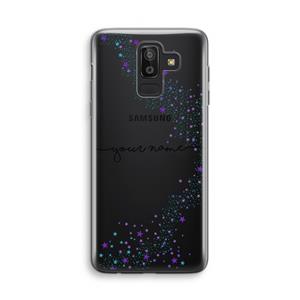 CaseCompany Sterren: Samsung Galaxy J8 (2018) Transparant Hoesje