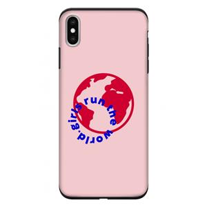 CaseCompany Run The World: iPhone XS Max Tough Case