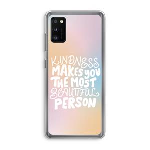 CaseCompany The prettiest: Samsung Galaxy A41 Transparant Hoesje