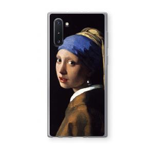 CaseCompany The Pearl Earring: Samsung Galaxy Note 10 Transparant Hoesje