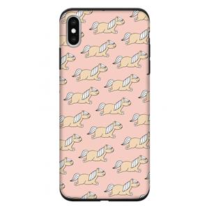 CaseCompany Ponys: iPhone XS Max Tough Case