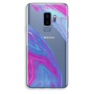 CaseCompany Zweverige regenboog: Samsung Galaxy S9 Plus Transparant Hoesje