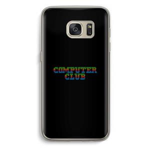 CaseCompany Retro: Samsung Galaxy S7 Transparant Hoesje