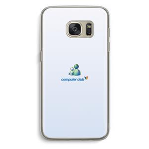 CaseCompany MSN: Samsung Galaxy S7 Transparant Hoesje