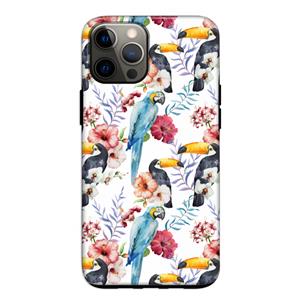 CaseCompany Bloemen tukan: iPhone 12 Pro Tough Case