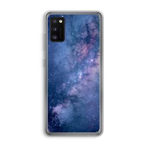 CaseCompany Nebula: Samsung Galaxy A41 Transparant Hoesje