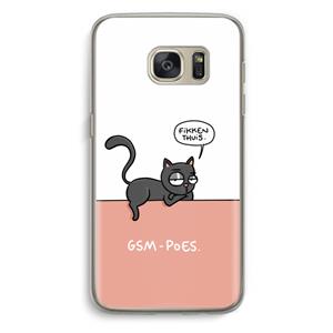 CaseCompany GSM poes: Samsung Galaxy S7 Transparant Hoesje