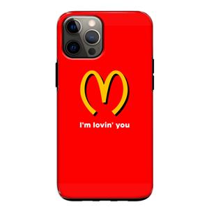 CaseCompany I'm lovin' you: iPhone 12 Pro Tough Case