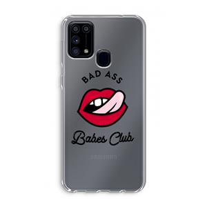 CaseCompany Badass Babes Club: Samsung Galaxy M31 Transparant Hoesje