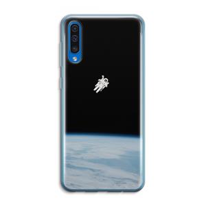 CaseCompany Alone in Space: Samsung Galaxy A50 Transparant Hoesje