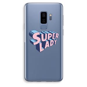 CaseCompany Superlady: Samsung Galaxy S9 Plus Transparant Hoesje