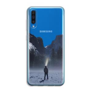 CaseCompany Wanderlust: Samsung Galaxy A50 Transparant Hoesje