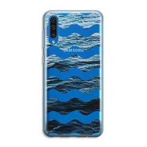 CaseCompany Oceaan: Samsung Galaxy A50 Transparant Hoesje