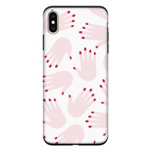 CaseCompany Hands pink: iPhone XS Max Tough Case