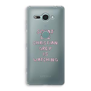 CaseCompany Christian Grey: Sony Xperia XZ2 Compact Transparant Hoesje