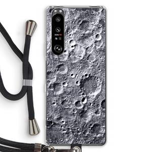 CaseCompany Maanlandschap: Sony Xperia 1 III Transparant Hoesje met koord