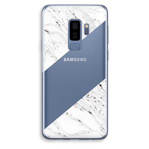 CaseCompany Biggest stripe: Samsung Galaxy S9 Plus Transparant Hoesje