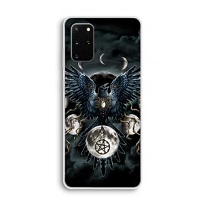 CaseCompany Sinister Wings: Samsung Galaxy S20 Plus Transparant Hoesje