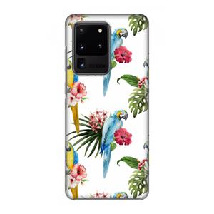 CaseCompany Kleurrijke papegaaien: Volledig geprint Samsung Galaxy S20 Ultra Hoesje