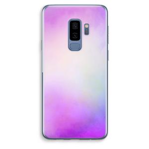 CaseCompany Clouds pastel: Samsung Galaxy S9 Plus Transparant Hoesje