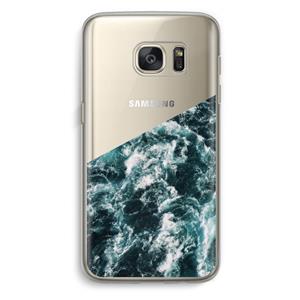 CaseCompany Zee golf: Samsung Galaxy S7 Transparant Hoesje