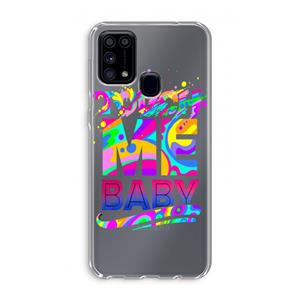 CaseCompany Touch Me: Samsung Galaxy M31 Transparant Hoesje