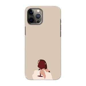 CaseCompany I drink wine: Volledig geprint iPhone 12 Pro Max Hoesje