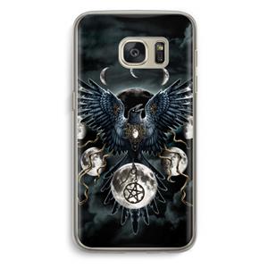 CaseCompany Sinister Wings: Samsung Galaxy S7 Transparant Hoesje