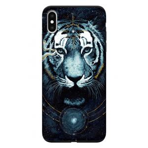 CaseCompany Darkness Tiger: iPhone XS Max Tough Case