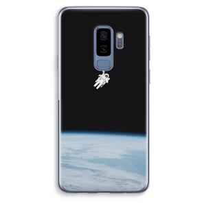 CaseCompany Alone in Space: Samsung Galaxy S9 Plus Transparant Hoesje