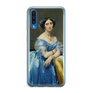 CaseCompany Eleonore: Samsung Galaxy A50 Transparant Hoesje