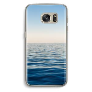 CaseCompany Water horizon: Samsung Galaxy S7 Transparant Hoesje