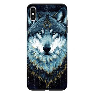 CaseCompany Darkness Wolf: iPhone XS Max Tough Case