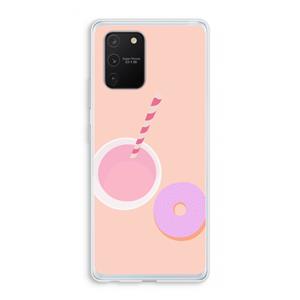 CaseCompany Donut: Samsung Galaxy S10 Lite Transparant Hoesje