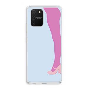 CaseCompany Pink panty: Samsung Galaxy S10 Lite Transparant Hoesje