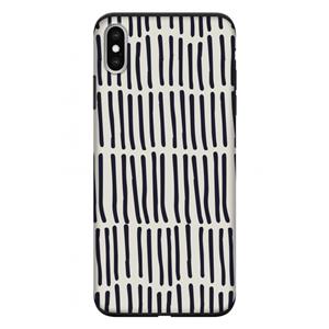 CaseCompany Moroccan stripes: iPhone XS Max Tough Case