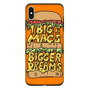CaseCompany Big Macs Bigger Dreams: iPhone XS Max Tough Case