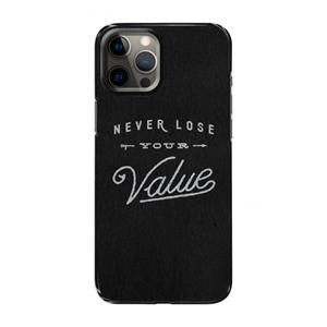 CaseCompany Never lose your value: Volledig geprint iPhone 12 Pro Max Hoesje