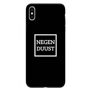 CaseCompany Negenduust black: iPhone XS Max Tough Case