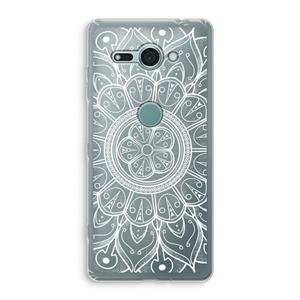 CaseCompany Roses Are Red: Sony Xperia XZ2 Compact Transparant Hoesje