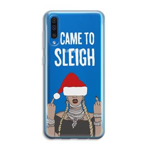 CaseCompany Came To Sleigh: Samsung Galaxy A50 Transparant Hoesje
