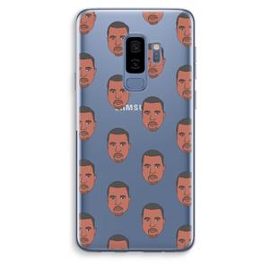 CaseCompany Kanye Call Me℃: Samsung Galaxy S9 Plus Transparant Hoesje