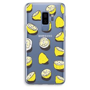 CaseCompany When Life Gives You Lemons...: Samsung Galaxy S9 Plus Transparant Hoesje