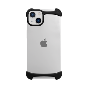 Arc Pulse Dubbelzijdige Aluminium Bumper Case - iPhone 13 - Mat Zwart