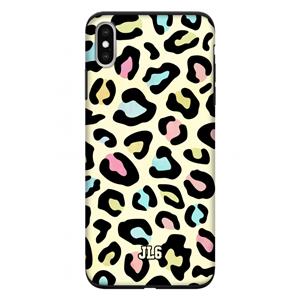 CaseCompany Leopard pattern: iPhone XS Max Tough Case