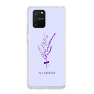 CaseCompany Be a wildflower: Samsung Galaxy S10 Lite Transparant Hoesje