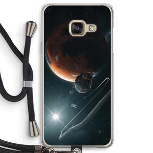 CaseCompany Mars Renaissance: Samsung Galaxy A3 (2016) Transparant Hoesje met koord