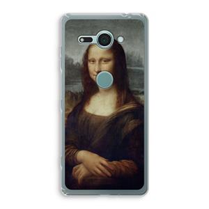 CaseCompany Mona Lisa: Sony Xperia XZ2 Compact Transparant Hoesje
